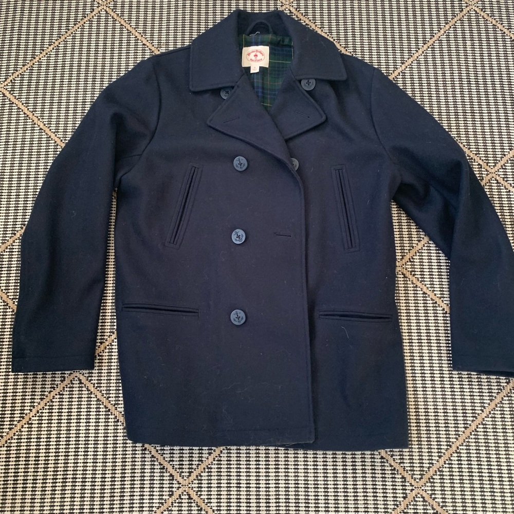 Brooks Brothers Navy Pea Coat